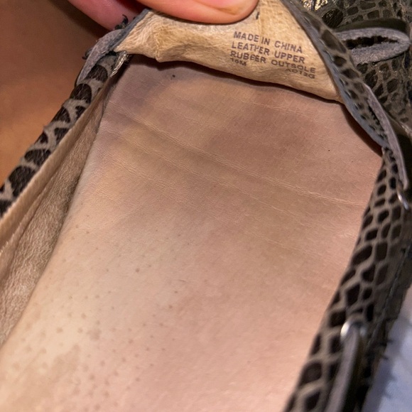 Michael Kors Black Textured Flats - Picture 5 of 6